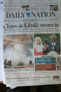 Newspaper Odinga