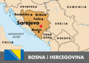 Bosnia map