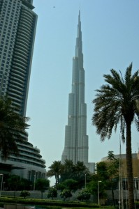 Burj Khalifa from ground
