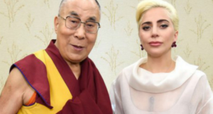 Lagy Gaga, Dalai Lama