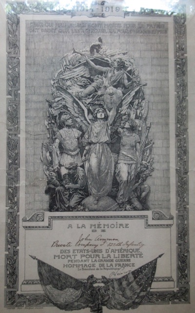 Plaque from France