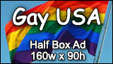 Global Gayz Half Box Ad - 160 wide x 90 high