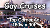 Global Gayz Top Corner Ad - 160 wide x 90 high