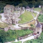 Overview of the Castle ruin of Potstein.