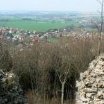 View of the valley below from Castle Potstein.