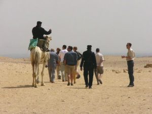 A group tour with the Dutch Djoser company traveled from