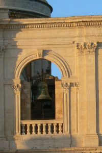 Church bell in Noto town in