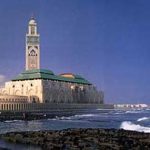 Casablanca Hassan II Mosque.