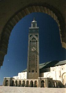 Casablanca Hassan II mosque.