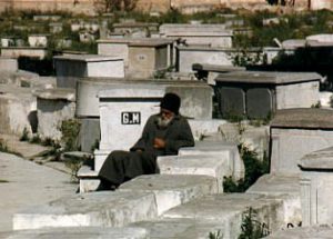 Cemetary meditation.