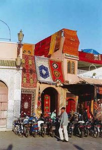 Marrakesh carpets.