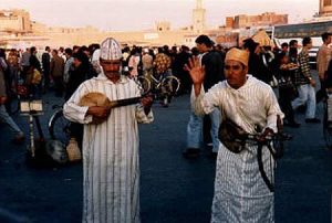 Marrakesh musicians.