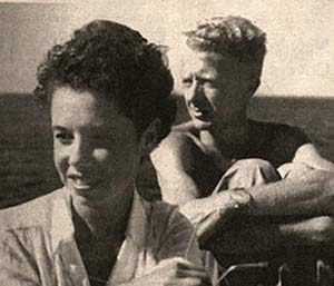 Paul Bowles & wife Jane. (1930's)