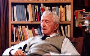 Paul Bowles at 85. (died at 88 in 1999)