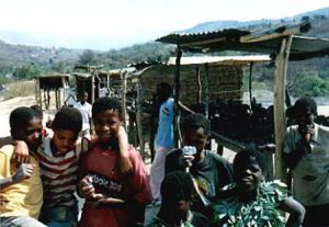Roadside souvenir vendors