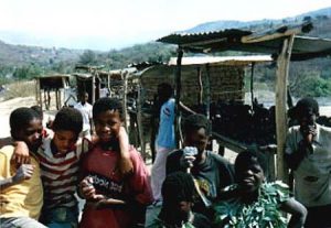 Roadside souvenir vendors