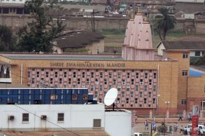 Hindu temple in central city