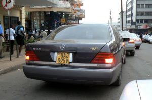 Rarely are upscale cars seen in Uganda.