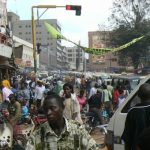 Traffic is often gridlocked in the city center.