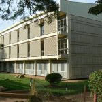 Makerere University campus in Kampala - library