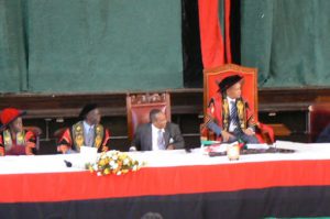 Makerere University campus in Kampala - installation of new chancellor