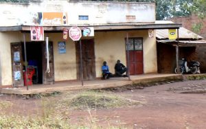 Masindi local food shop with phone service