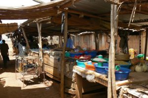 Mesindi (or Masindi) market stalls