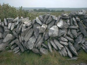 Burren stone wall