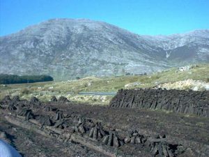 Connemara peat bog