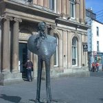 Sligo city - W. B. Yeats statue