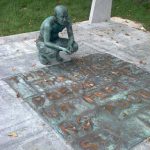 County Sligo - W. B. Yeats memorial at Drumcliffe church