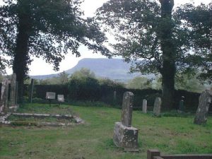 County Sligo - W. B. Yeats grave at Drumcliffe church Ben