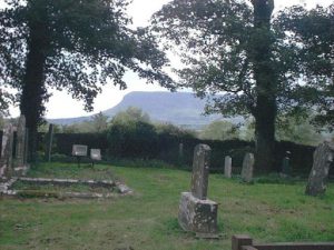 County Sligo - W. B. Yeats grave at Drumcliffe church Ben