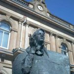 Sligo city - W. B. Yeats statue