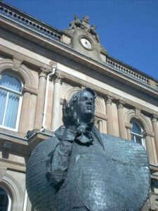 Sligo city - W. B. Yeats statue