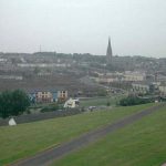 The 'Bogside' area known as Free Derry