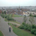 Fountain 'interface' area bewteen Catholic and Protestant neighborhoods