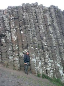 Giants Causeway' is an area of about 40,000 interlocking basalt
