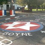 Protestant street graffiti near Belfast