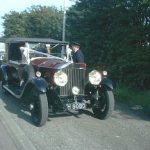 Wedding party limousines