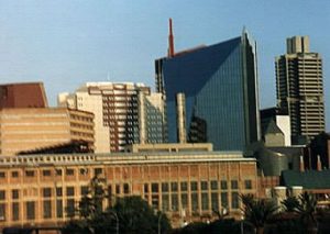 Johannesburg downtown buildings