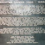 Durban-Gandhi historical plaque