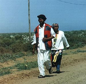 Transkei-walking home