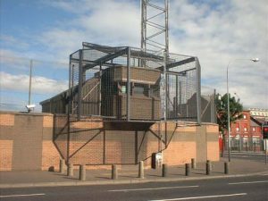 Belfast police outpost