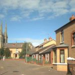 Belfast catholic church and neighborhood