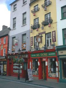 Colorful shop in Kilkenny