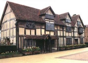 Shakespeare birthplace in Stratford