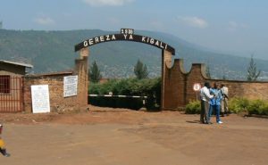 Prison entry in Kigali