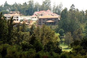 Rare upscale mansions in Kigali.