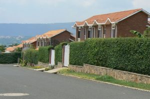 Upscale condos just outside Kigali.